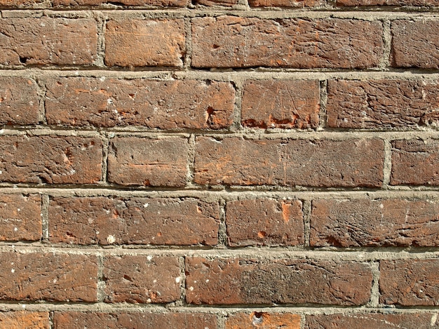 Red brick wall background