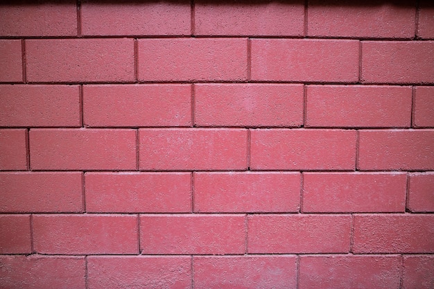 Red brick wall background.