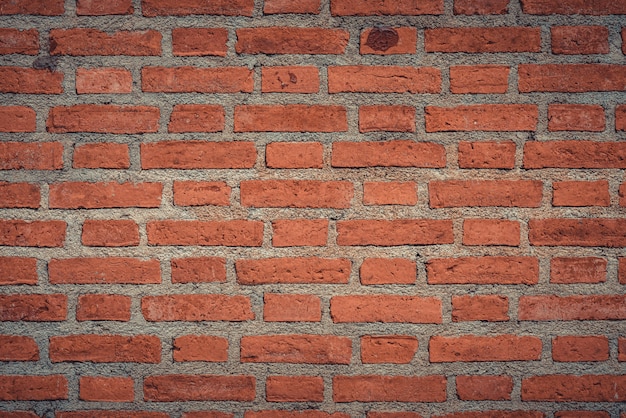 Red Brick Wall Background