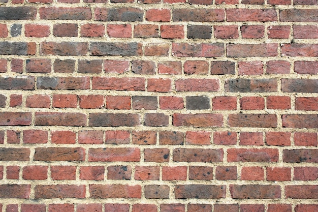 Red brick wall background