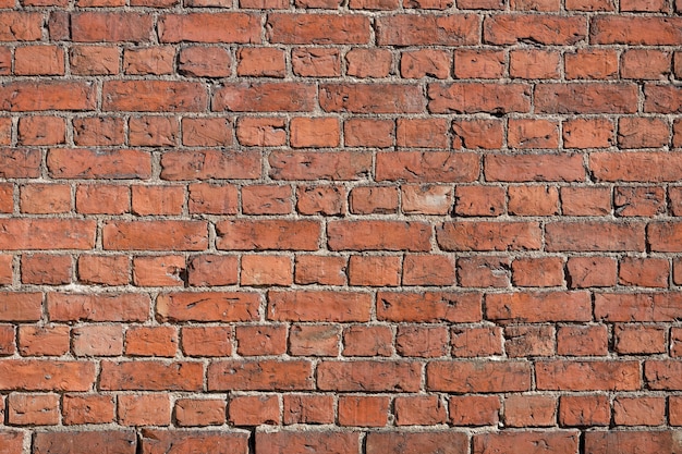 Red brick wall. stone wall. background