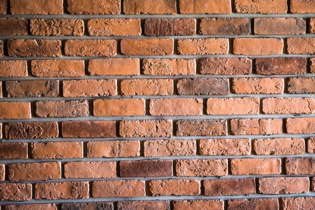 Red brick wall texture background