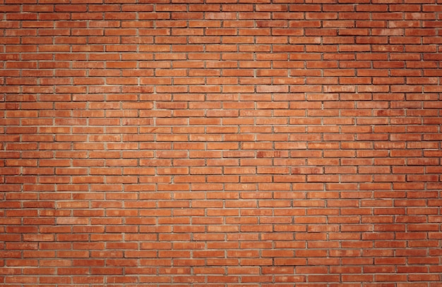 Photo red brick wall texture background