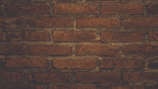 Red Brick Wall Texture Background