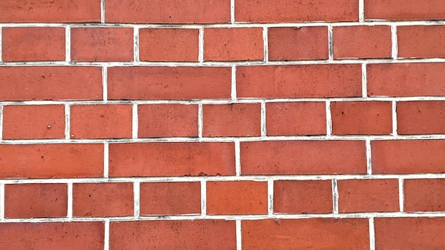 Red brick wall texture or brick wall background for interior