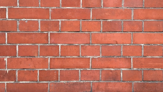 Red brick wall texture or brick wall background for interior