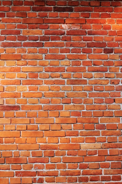 Red brick wall texture of a medieval castle