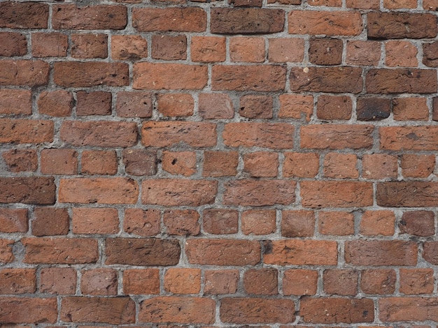 Red brick wall texture