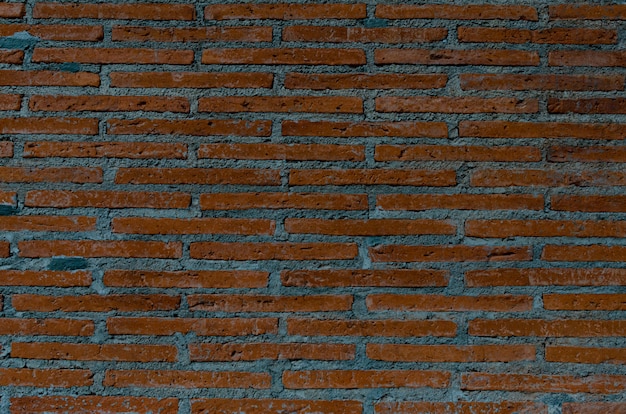 Red brick wall