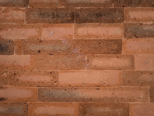 Red bricks wall background