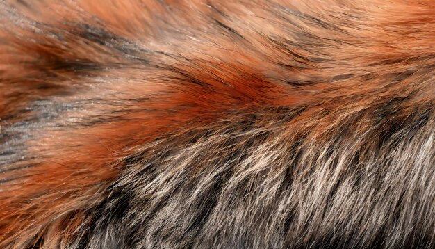 Red Brown Grey Wolf Fox Bear Fur Natural Animal Wildlife Concept en stijl voor achtergrond