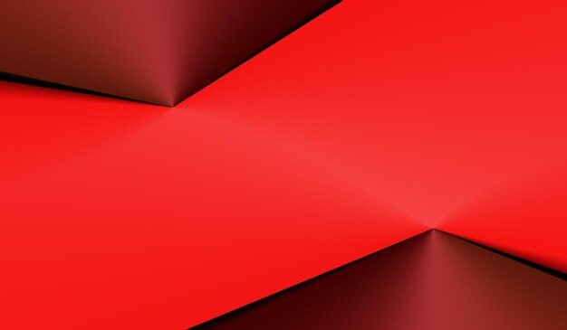 Red brownis paper fold abstract background