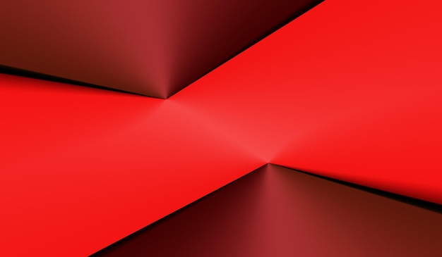 Red brownis paper fold abstract background