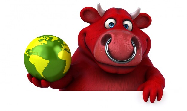 Red bull - 3D illustratie