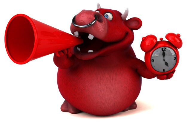 Photo red bull - 3d illustration