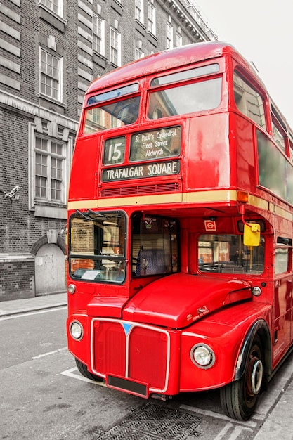 Foto autobus rosso a londra