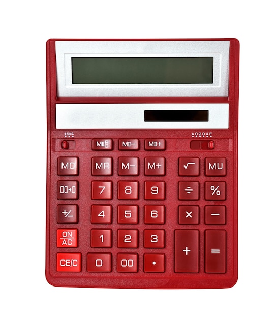 Red Calculator