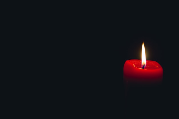 Red candle background