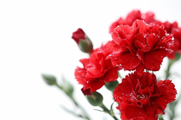 Фото red carnation transparency wall ar 32 c 25