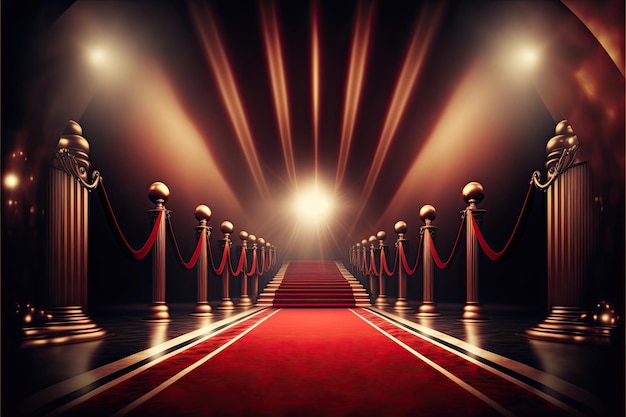 Red carpet cinema Made by AIArtificial intelligence