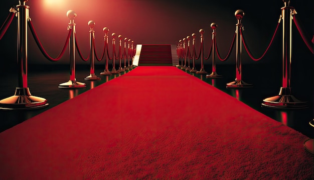 Red Carpet for Grand Event Creatives
