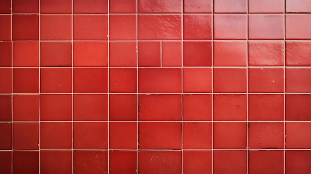 Photo red ceramic tile wall or floor background design wallpaper copyspace