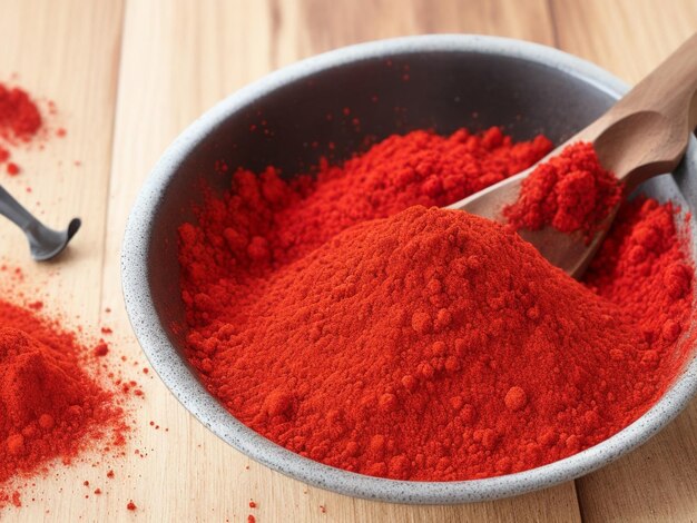 Red chilli powder photo