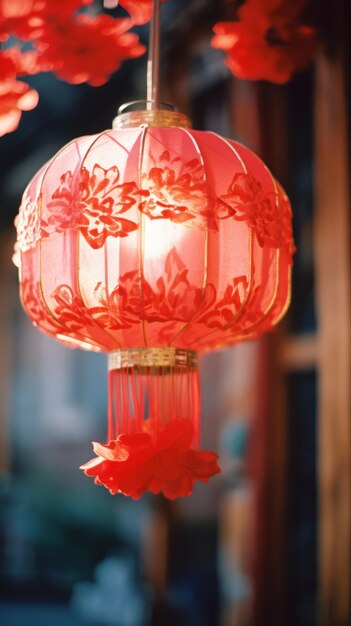 Red Chinese lanterns