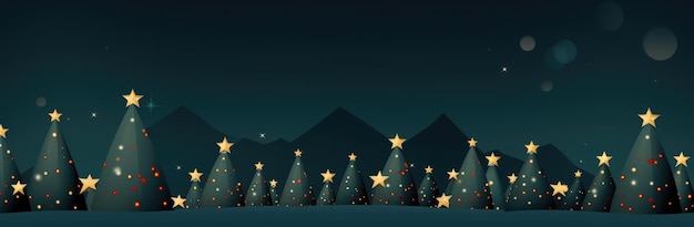 Red Christmas background with a beautiful glitter bokeh Generative AI