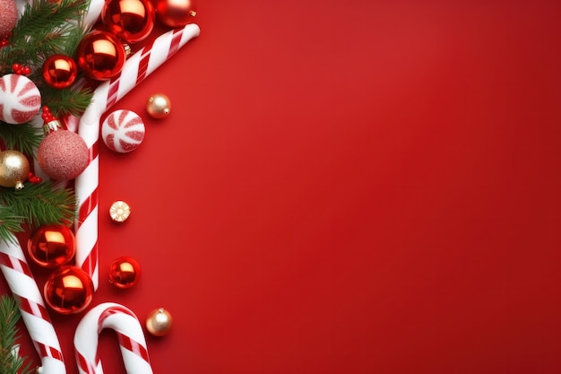 Red Christmas background