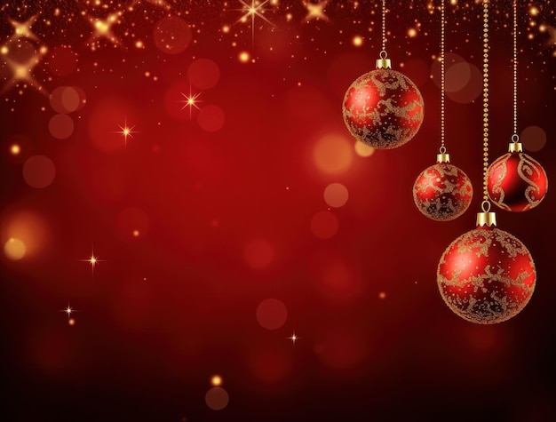 Red Christmas background