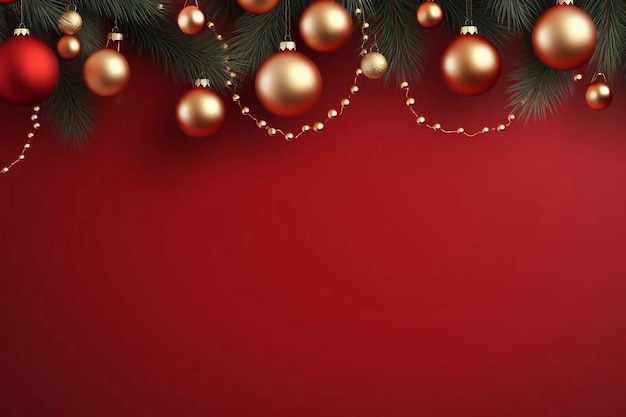 red christmas background