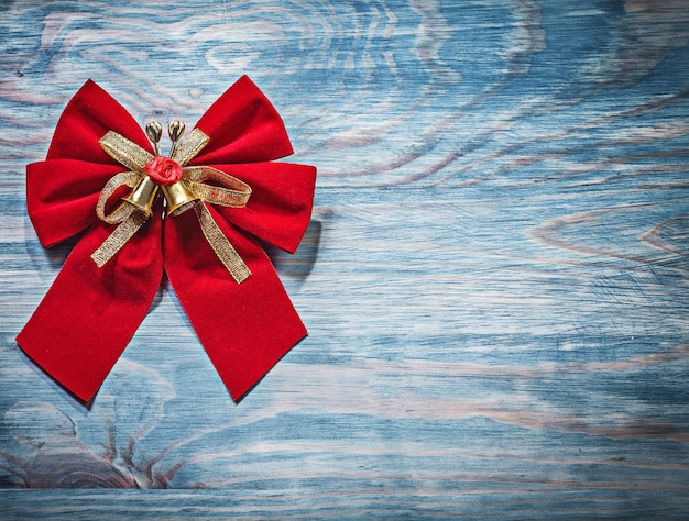 Photo red christmas bows