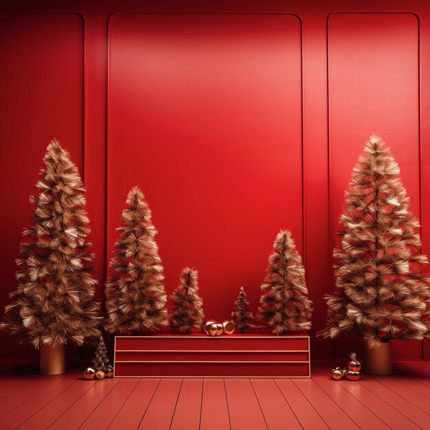 Red Christmas Digital BackdropChristmas Digital BackgroundsChristmas Background Mockup