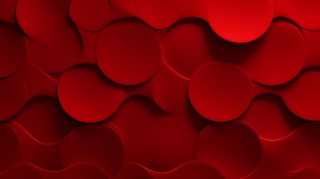 Photo red circles wallpaper