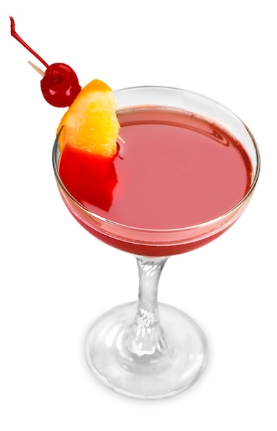 Red Cocktail Isolated