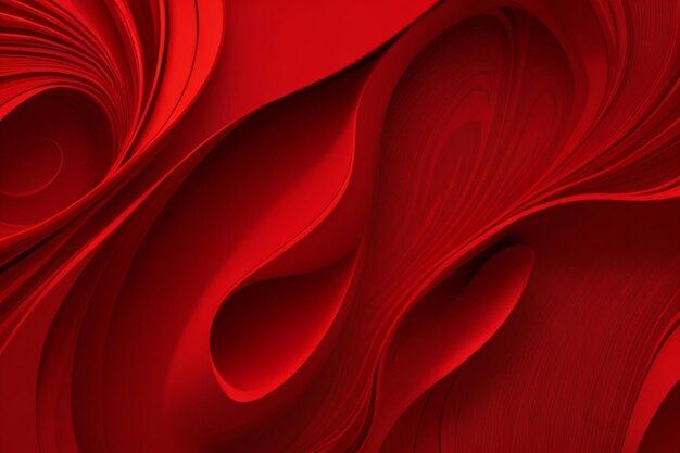 Red Color Design For Background