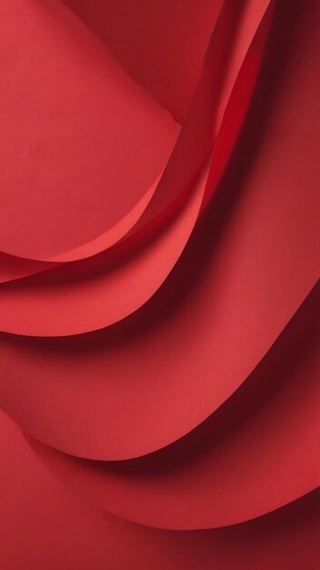 Red color paper abstract background