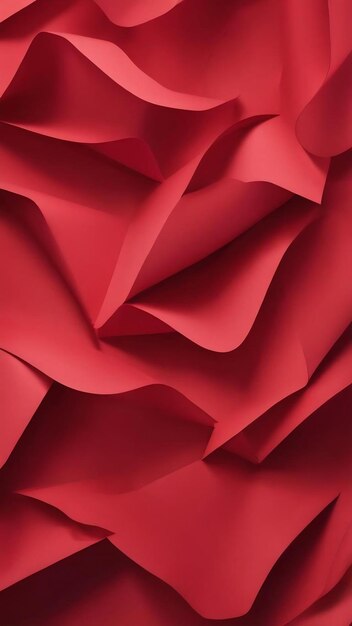 Red color paper abstract background