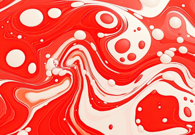 Red colorful watercolor background