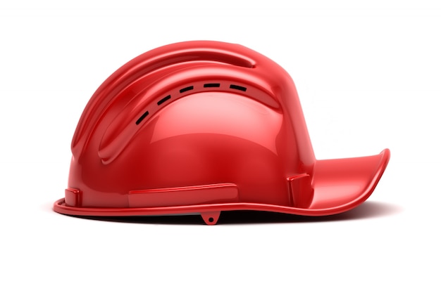 Red construction hat