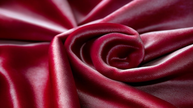 red cotton fabric