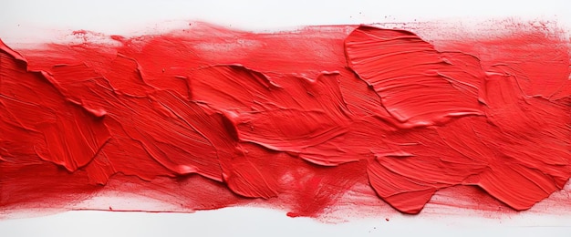 red crayon painting in the style of uneven textures