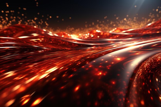 Red Creative Abstract Background