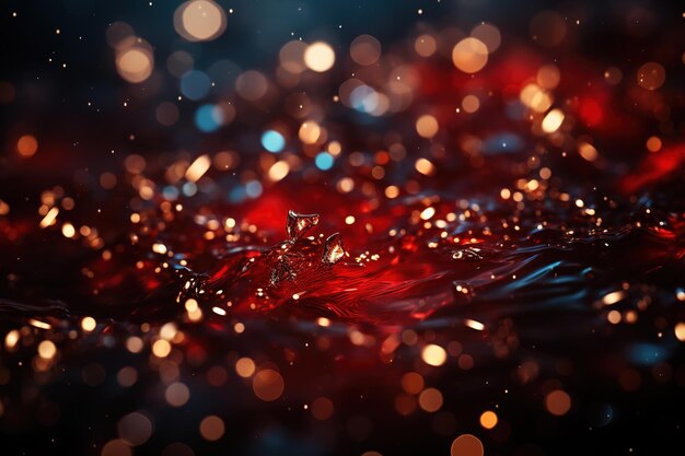 Red Creative Abstract Background