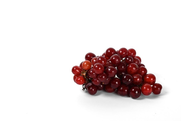 red currant Grape isolated on white background