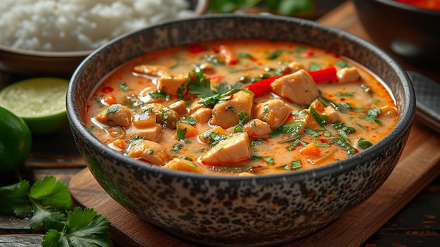 Red curry food