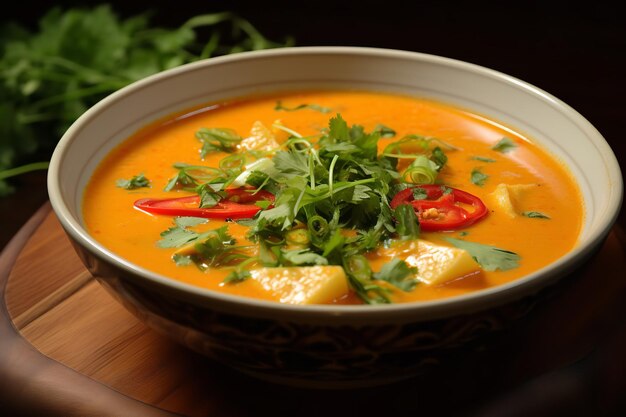 Red Curry Lemongrass Soup Recipe