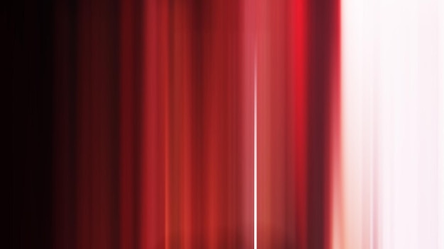A red curtain with the word " the word " on it