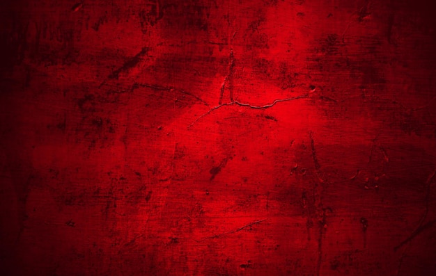 Premium Photo | Red dark wall texture background halloween scary horror  background